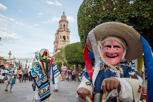 Quirky Las Vegas event with colorful costumes